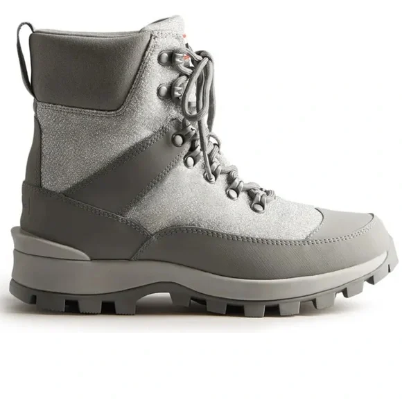 Brand new Hunter women Glitter Commando Boot - 7 - Picture 2 of 3